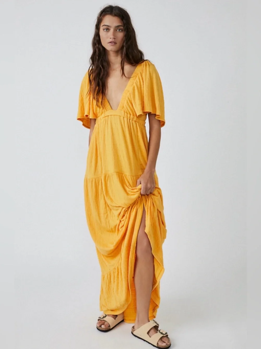 Free People Beach Swim La La Maxi Dress Small